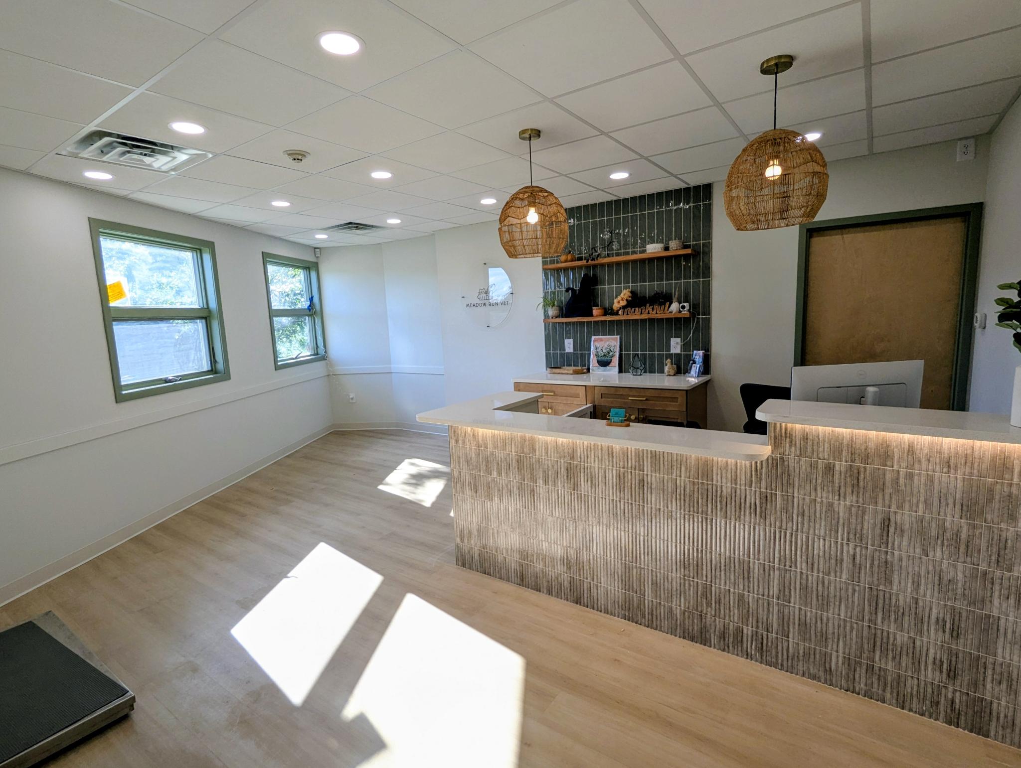 Veterinary Hospital Reception